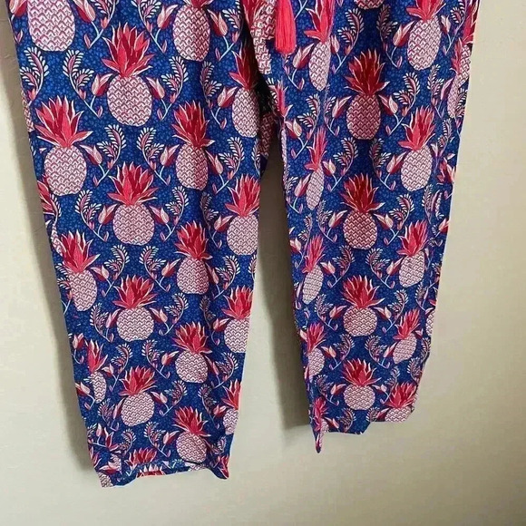 Boden Bembridge Pants Tropical Print Size 8P - Picture 11 of 11